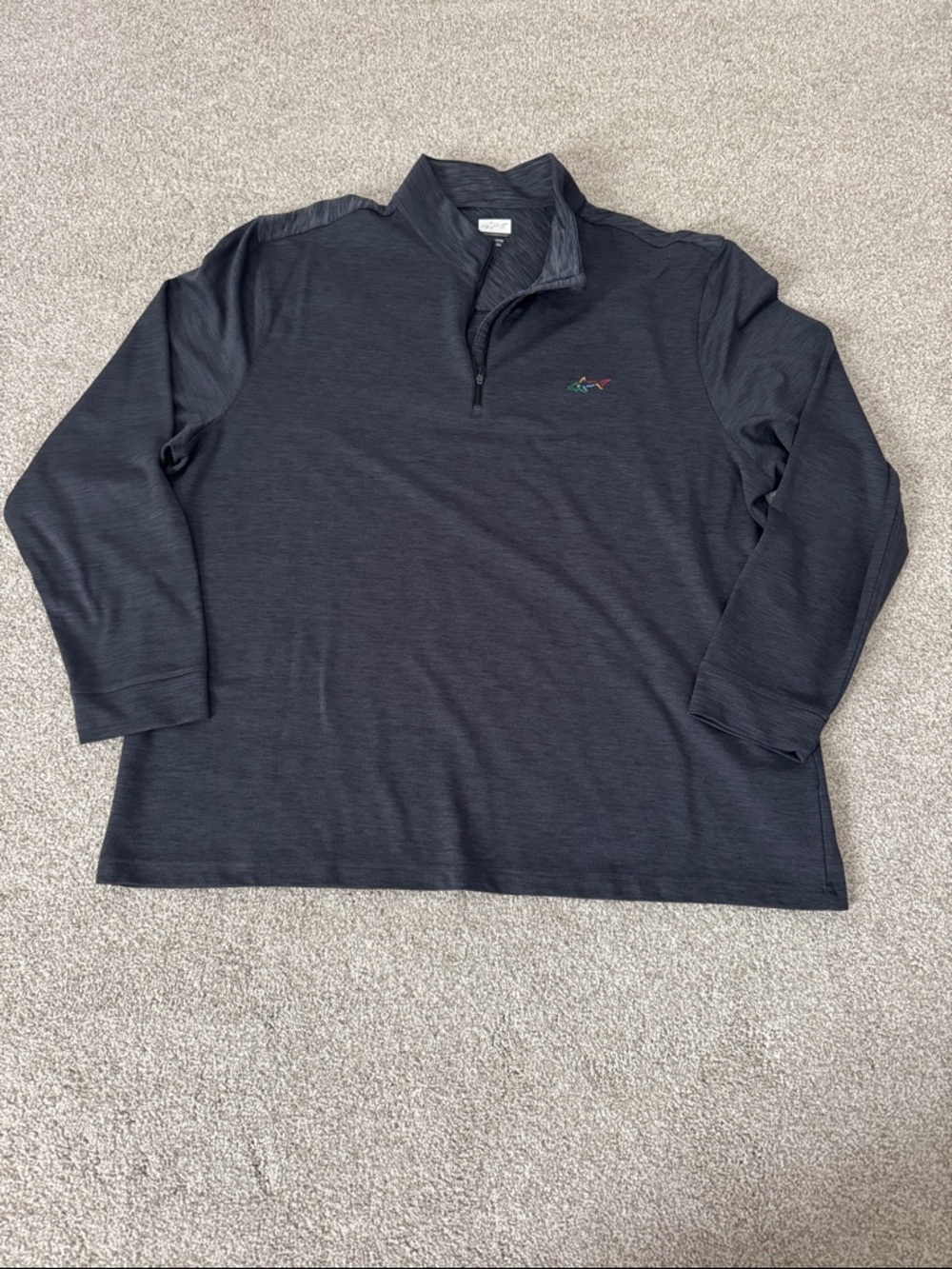 Greg Norman Heather Gray Pullover